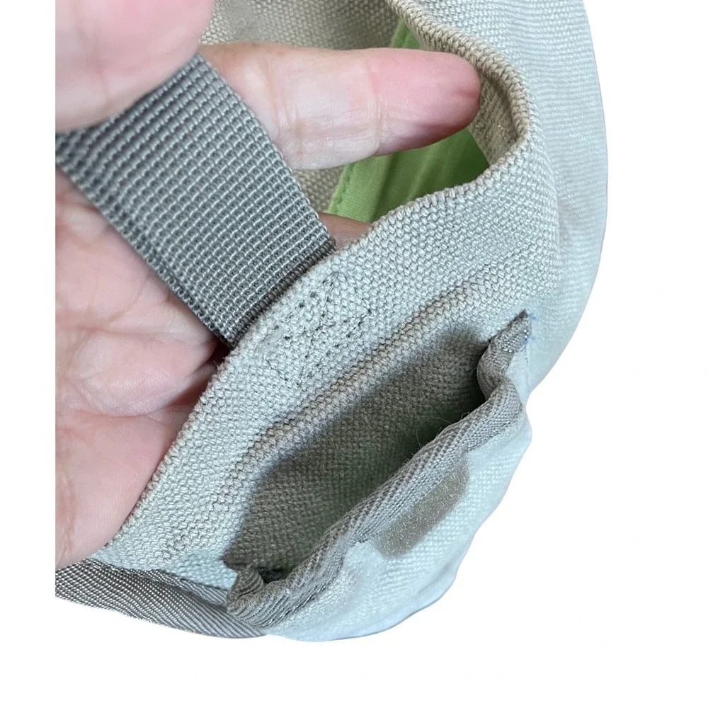 KEEN Hybrid Transport Messenger Bag Tan Canvas Crossbody Small Gorpcore Travel